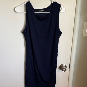 Elegant Navy Mini Dress